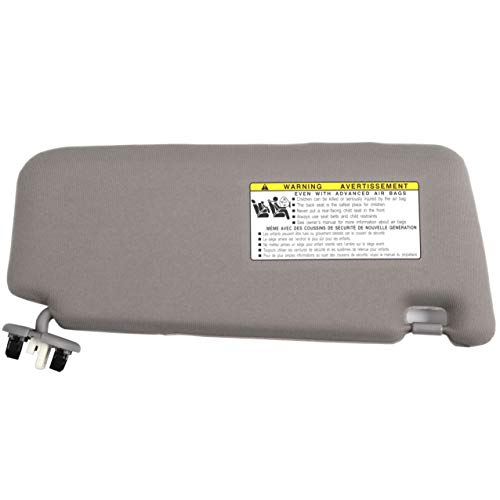Ezzy Auto Gray Left Driver Side Sun Visor Fit For Toyota Camry With Sunroof And Light 2007 2008 2009 2010 2011 #TOP2