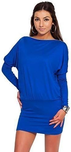 FUTURO FASHION® Abito Tunica Intelligente da Donna Girocollo Manica