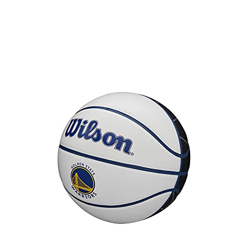 Image of WILSON NBA Team Autograph Mini Basketball - Golden State Warriors
