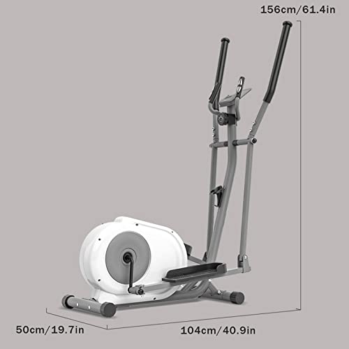 Image of Foldable Smart Elliptical Machine Vertical Indoor Silent Magnetic Control Exercise Bike Home