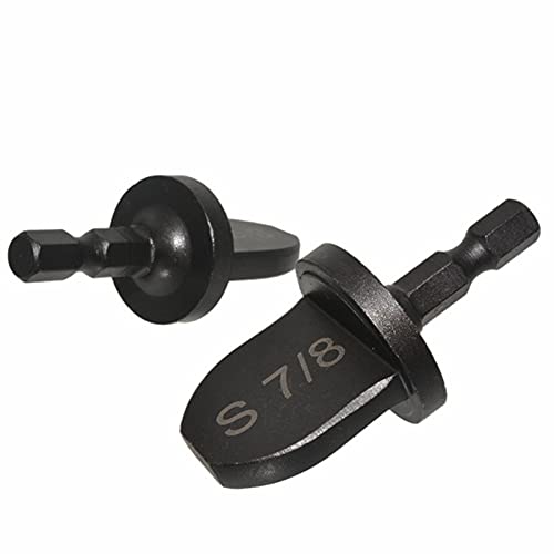 Yu&Yang Hvac Repairing Set Air Conditioner Copper Tube Expander Swaging Tool Manual Copper Pipe Swage Too Expander Drill Bit Soft Copper Tubing Tool Bit With 1/4''， 3/8''，1/2''， 5/8''，3/4''，7/8''Bits #TOP6