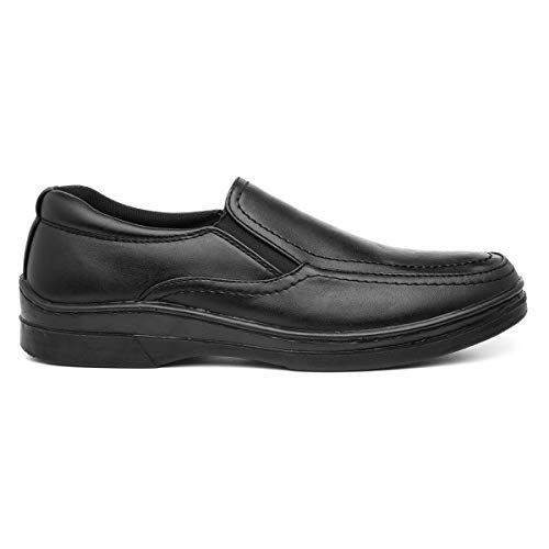 Hobos Bruce Mens Side Twin Gusset Shoe in Black - Image 3