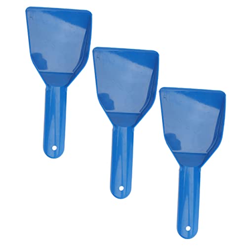 INOOMP 3 Piezas de Plástico para Quitar Hielo y Nieve Raspadores Resistentes para Congelador Cocina y Coche Herramienta Práctica para Limpieza y Descongelación Segura