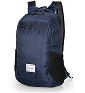 Gagashoo Small Foldable Hiking Daypack Packble Skin Casual Backpack Camping Cycling Travel Outdoo...