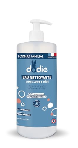 Dodie, Acqua Detergente 3 in 1, senza Profumo, 1 L