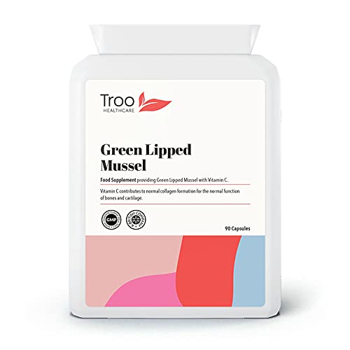 Troo Health Green Lipped Mussel Supplement 500mg, 90 Capsules