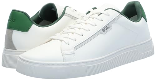 Image of BOSS Men's Rhys Cupsole Small Logo Sneaker | Casual Shoes