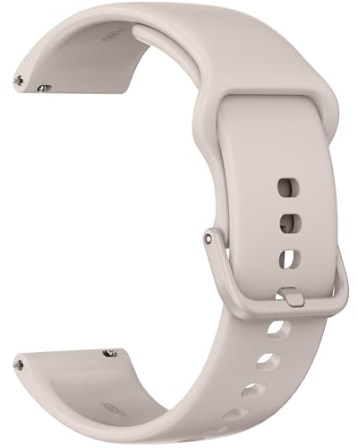 TOOBUR Smart Watch Accessories for IDW13/IDW16/IDW19, Replacement Watch Band Beige