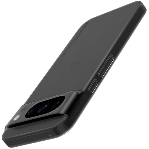Image of X-level for Google Pixel 8 Pro Case, Extra Slim 0.3 mm Thin Translucent Matte Finish Soft Phone Cover, Anti-Scratch Shockproof Case for Google Pixel 8 Pro, Translucent Black