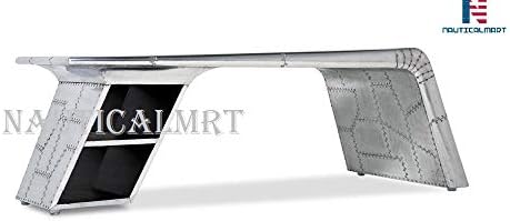 NauticalMart Aviator Airplane Wing Coffee Table