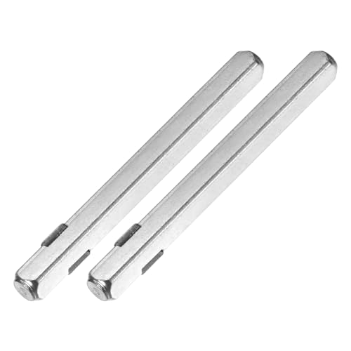 -Pack Door Knob Spindle, 5 x 0.3 Inch/ Iron Square Spindle 120 x 8 mm 1 - Bild 46 von 63