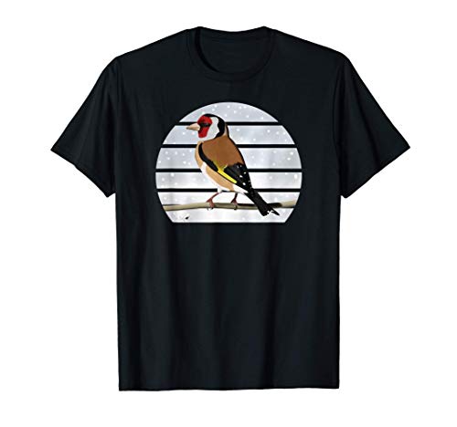 Jilguero Europeo Pájaro Observador de Aves Regalo Camiseta