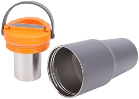 Phefop Portable Coffee Maker, 304 Stainless Steel Electric Coffee Mug, 600ml USB Rechargeable Brew Cup, Built in 500mAh Battery, Insulated Travel Maker for Camping Car Office — view 8