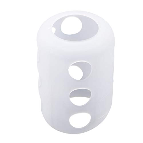 Eleusine Verre Baby Biberon Couvercle Bouteille Silicone Sleeve Protect Isolant Cover