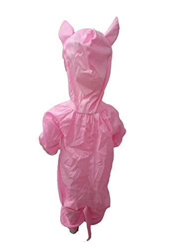 Image of BookMyCostume Cartoon Pig Cartoon Kids Fancy Dress Costume 6-7 years