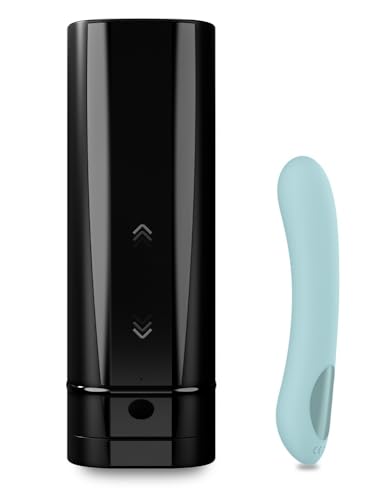 Kiiroo Sex Toys for Couples Kit - Onyx+ Male Masturbator & Pearl2+ G Spot Vibrator - The Perfect Night in, Part of The Kiiroo Couples Sex Toys Range.