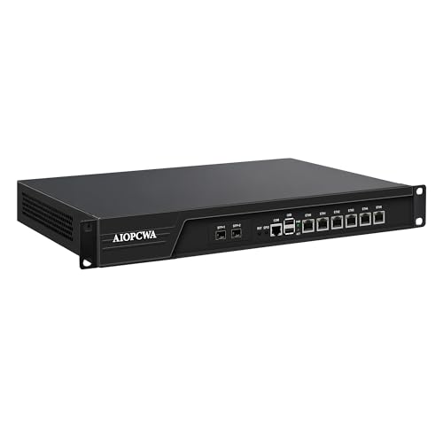 1U�t�@�C�A�E�H�[���A�v���C�A���X�A2×10GbE 82599ES SFP+�A6×i226-V 2.5GbE LAN�ACore i3-3110M���ځA19�C���`���b�N�}�E���g�AOPNsense���[�^�[�A�z�[�����{�T�[�o�[�AVGA�ACOM�AGPIO�Ή��A8G