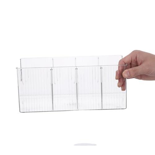 Caja para CD protectora con divisor de plástico transparente para 40 DVD portátil 5