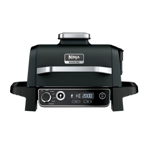 Ninja OG705CO 7-in-1 Outdoor Electric Grill & Smoker - Grill, BBQ...