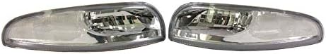 Clear Lamps Compatible with 1997-2004 Chevy Corvette C5 Z06 Bumper Signal Parking Lights
