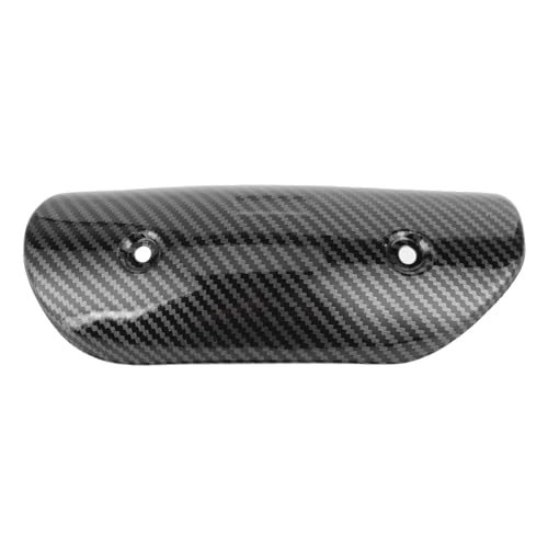 Bouclier thermique moto anti-brûlure pour tuyau d'échappement central en acier inox