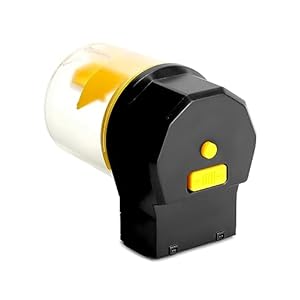 Automatischer Futterautomat Aquarium, Urlaubs-Fischfutterspender mit Timer, 12/24 Stunden regelmäßige Fütterung, 210 ml großes Fassungsvermögen