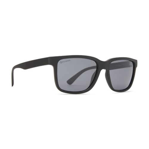 Dot Dash Youth Hull Sunglasses,OS,Black Satin/Grey Polar