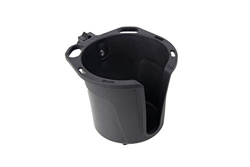 RAILBLAZA Black Kayak Cup Holder for Trackmounts with StarPort Compatible Base, Perfect for Mugs, Tumblers Bottles and More