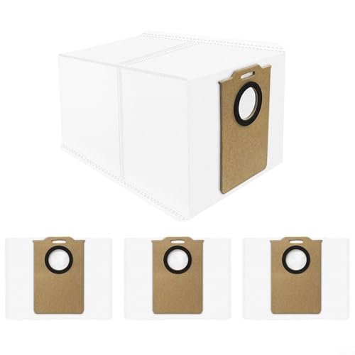 FUANA 4/10 bolsas de repuesto para aspiradora MONSGA para MV3 Robot bolsa de filtro de aspiradora (paquete de 4)