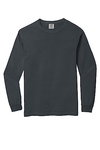 Image of Comfort Colors Adult Long Sleeve Tee, Style 6014 Denim