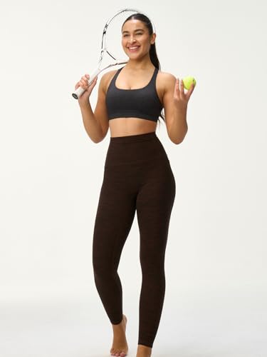 Image of Women's Strappy Sports Bras Light Compression Crop Criss Cross Back Padded Workout Yoga Bra Supportive U Neckline