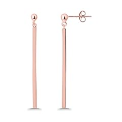 Rose Gold Flashed Sterling Silver