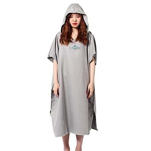 Poncho surf microfibre absorbant pour se changer facilement - 4