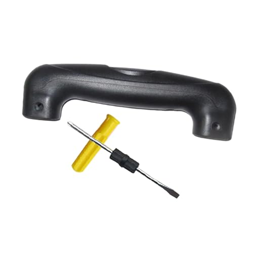 colaxi Luggage Handle Replacement Suitcase Handle Sturdy Men Women Parts Wear Resistant Repair Carrying Case Handle with Screwdriver, Black