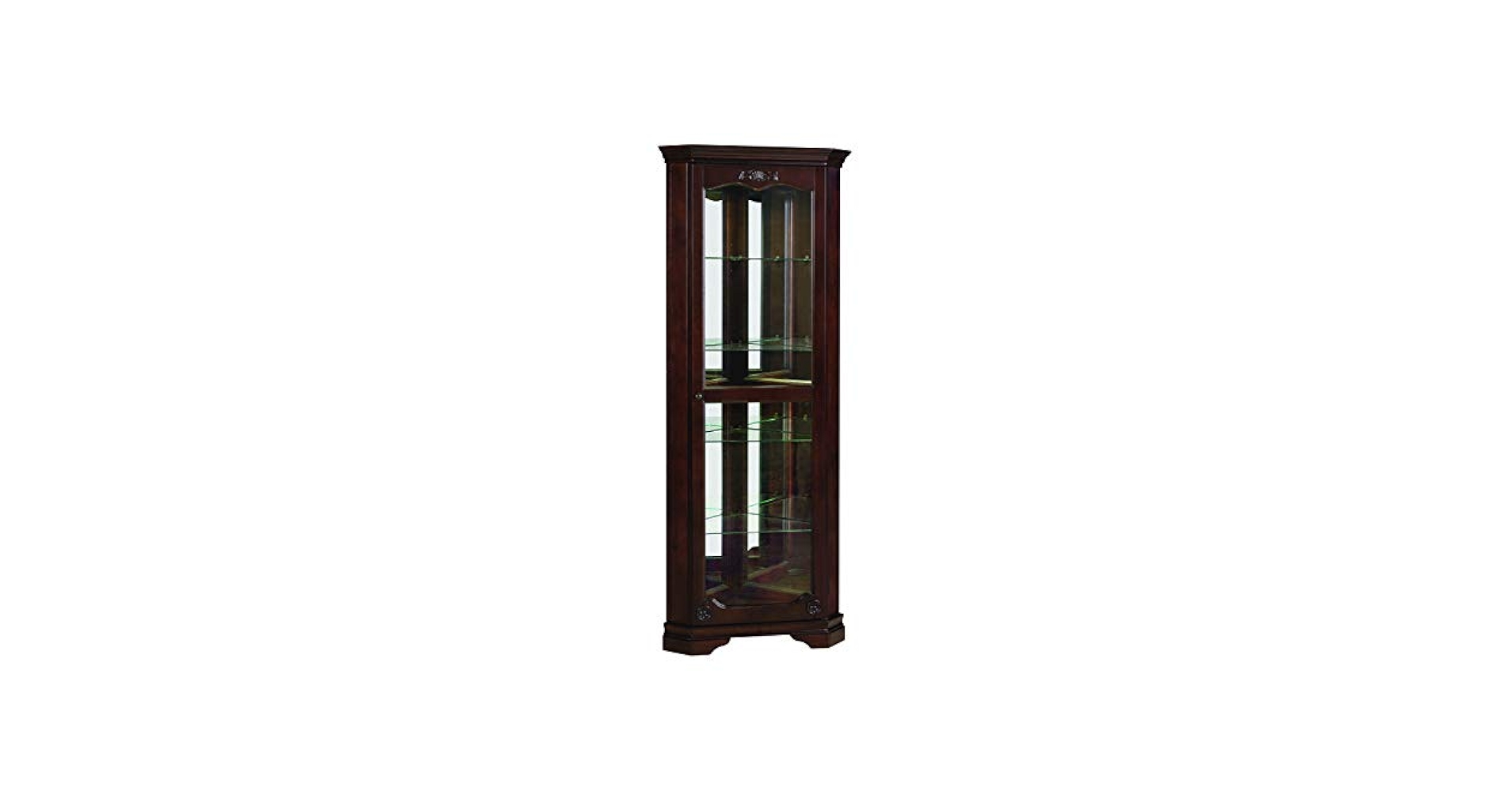 置物 Ri Ri Amazon.com: Coaster Home Furnishings 5-Shelf Corner Curio