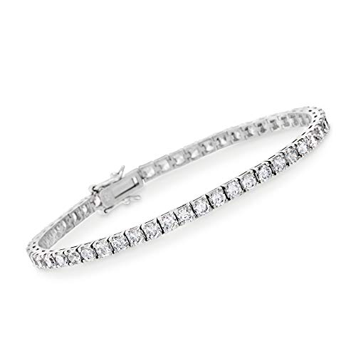 Ross-Simons 8.00 ct. t.w. CZ Tennis Bracelet With Free 1.50 ct. t.w. CZ Stud Earrings in Sterling Silver3
