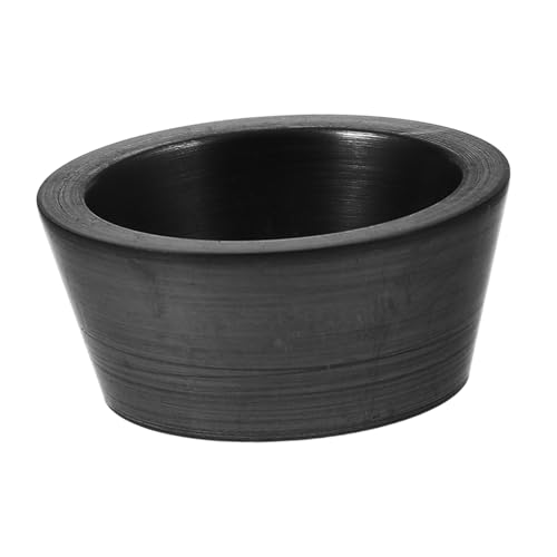 KICHOUSE Metal Jewelry Casting Silver Graphite Crucible Ingot Mold Crucible for Melting Casting Molds