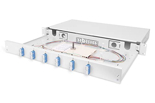DIGITUS Boîtier d'épissure fibre optique – 6x duplex SC/UPC – monomode OS2