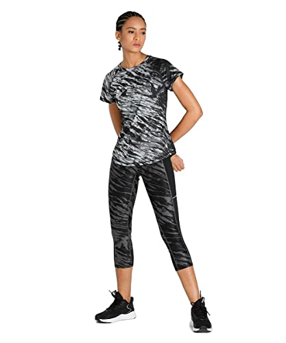 Image of Puma Printed Polyester Round Neck Womens Athleisure Top (S22PUMA52173617-P)