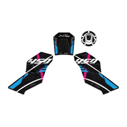 Autocollants réservoir pour CF Moto 450MT 2024 protection antidérapante moto