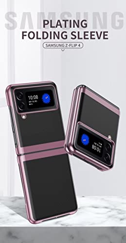 FTRONGRT Capa para Samsung Galaxy Z Flip 4, ultrafina, anti-queda, capa protetora de telefone PC cap