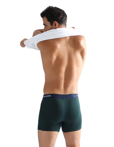 Image of U.S. Polo ASSN. Mens ET007 Anti Microbial Essential Long Underwear Trunk with Pouch Opening -Pack of 1