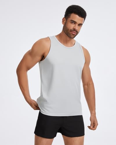 Celfaeree 5er Pack Tank Top Herren Schnelltrocknendes Ärmelloses Shirt Unterhemd Fitness Bodybuiding Achselshirt… – Ansicht 2