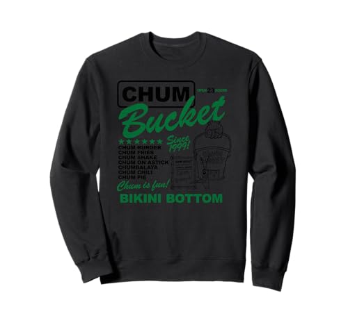 SpongeBob SquarePants Chum Bucket Distressed Menu �g���[�i�[