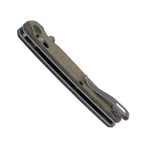 Image of Kershaw Bel Air Pocket Knife, Made in The USA, 3.1 inch CPM MagnaCut Steel Blade, EDC Design, Duralock Locking Mechanism, Manual Folder, Pocketclip
