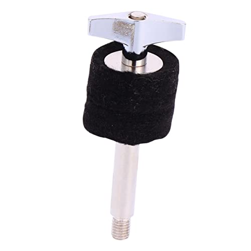 Sosoport Iron Plating Cymbal Stacker for Alto Drum Durable Hanging Screw Drum Accessories Easy to Install Drum Kit Supplies Polished Design for Lasting Use Black