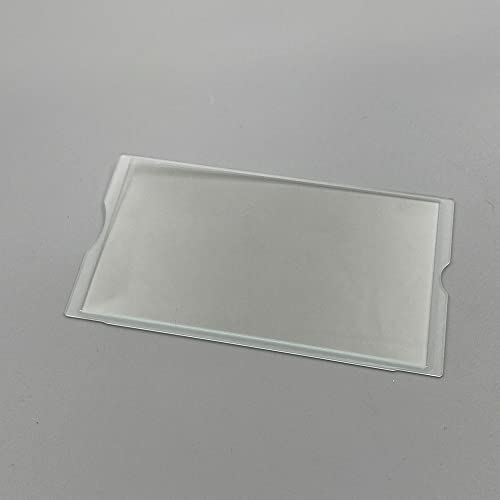 Image of Glass Plastic Lens Mirror Cover Replacment for PSP 2000 PSP 3000 Screen Front Lens Protector Cover Lens /Clear (Glass)