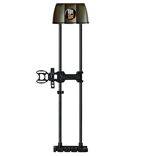 TightSpot Hunting Shooting Archery Lightweight 5-Arrow Full-Size Quiver with Quick Draw System, OD Green, Left Hand (TSQ5ODG-L)