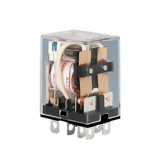 Relé intermedio CDZ9L-62P de 8 pines con base para CA 220V 3