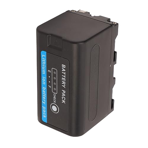 Batería NP F770 para evitar apagones en la videocámara mediante chip de control inteligente